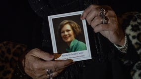 Rosalynn Carter lies in repose at Carter Center, hundreds pay respects