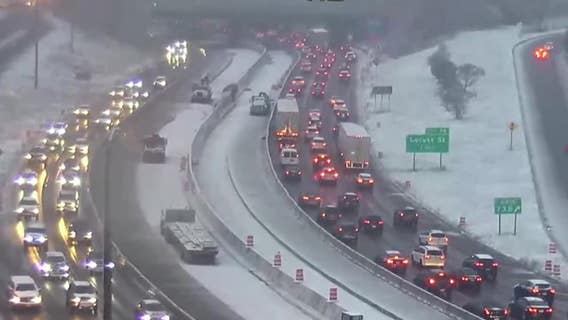 Wisconsin's Halloween snow; drivers frustrated by rough roads