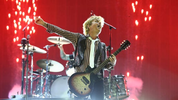 Green Day at American Family Field on Aug. 24