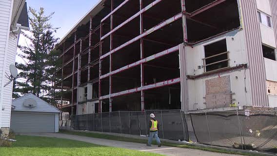 Horizon West condo demolition; neighbors worry about site's future