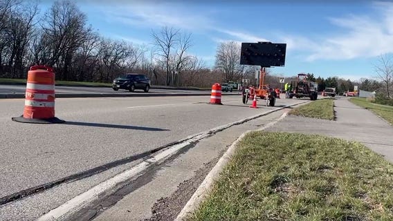 Worker struck in Slinger construction zone; suffers minor injuries