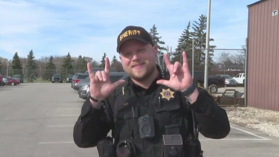 Racine County deputy; ASL skills, kindness impress family of deaf child