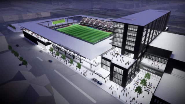 Iron District soccer stadium; real estate developers move forward