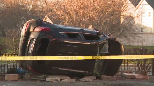 Milwaukee rollover crash; 37th and North, stolen vehicles