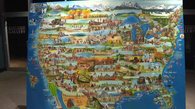 Museum mural highlights Native American Heritage Month