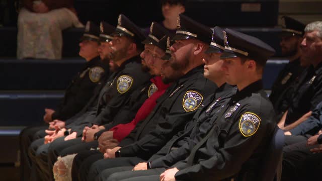 Milwaukee Police ceremony honors Jerving, officers