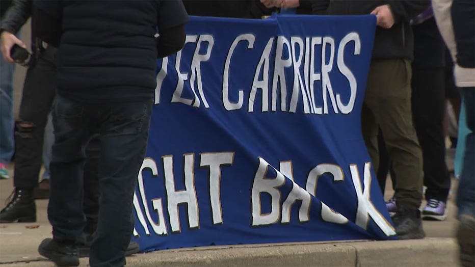 Letter carriers rally in Milwaukee; demand more safety on the job