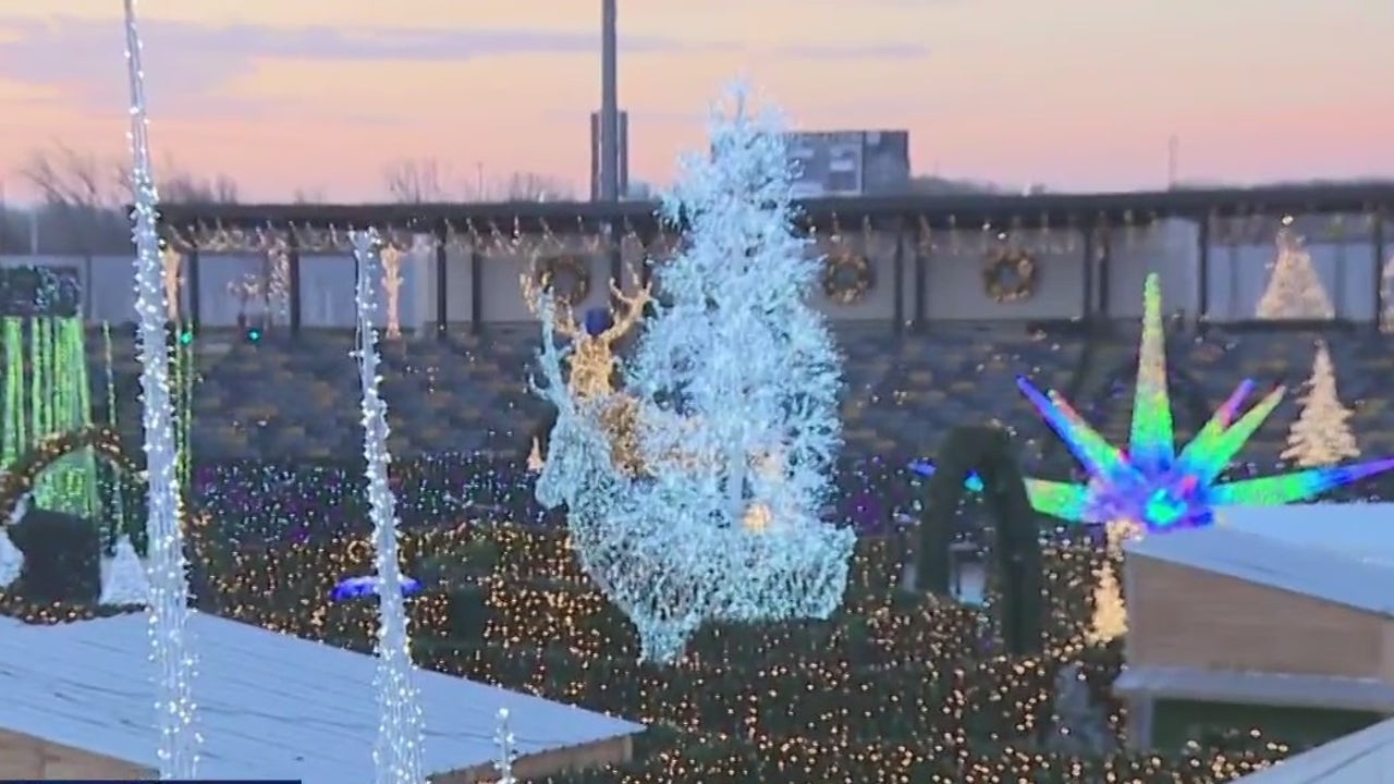 Enchant Christmas turns Franklin Field into a winter wonderland