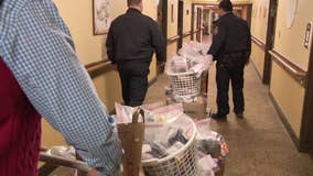 Homeless emergency kits; Greenfield retirement residents help out