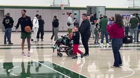 Bucks, Make-A-Wish welcome kids to practice: 'Really exciting'