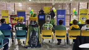 Packers, Sargento 'Touchdowns for Hunger' donation presented