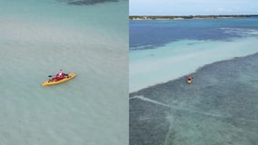 Santa Claus spotted kayaking off Florida coast ahead of busy Christmas holiday: 'Get some vitamin sea'