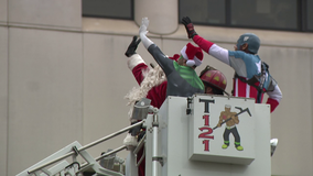 Santa, superheroes spread joy to kids at Children's Wisconsin