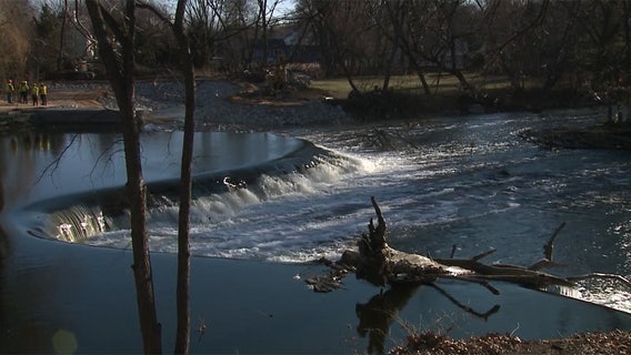 Glendale Kletzsch Park fish passage open to native species