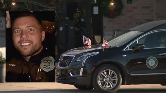 Milwaukee Police Officer James Nowak visitation, funeral