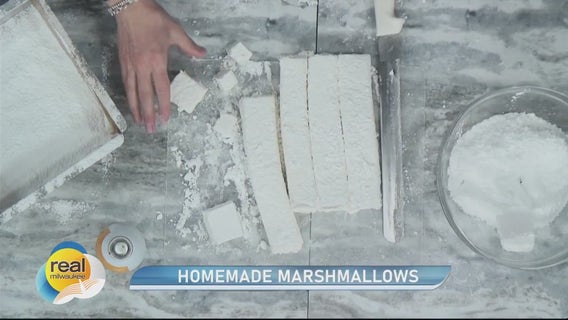 Homemade marshmallows; Ooey gooey fun in the kitchen