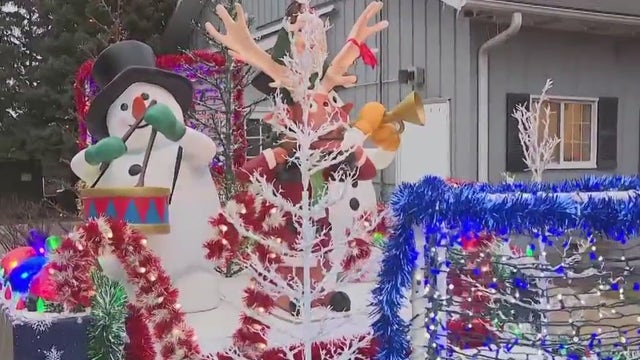 Country Christmas; lights display back at The Ingleside Hotel