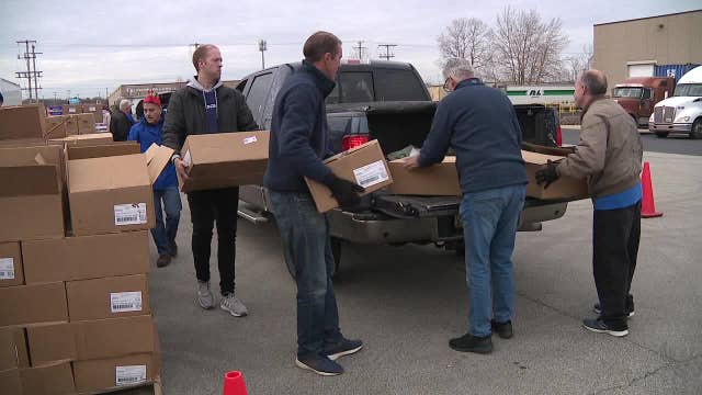 Hunger Task Force holiday ham distribution helps 70+ food pantries