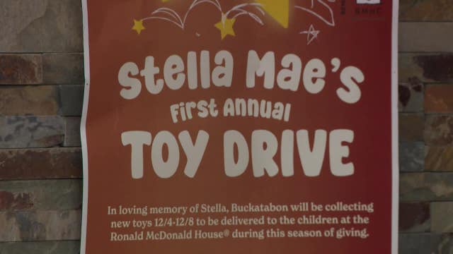 Ronald McDonald House toy drive keeps girl's memory alive