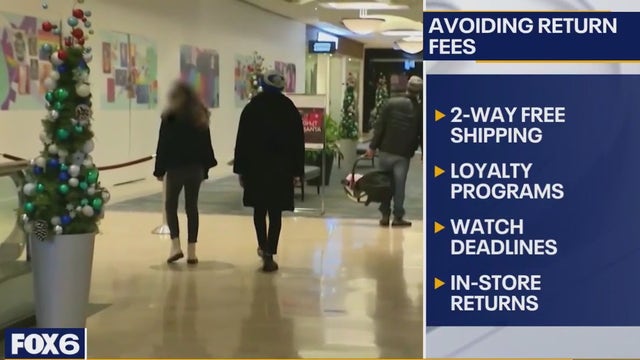 Holiday shopping season; return fees
