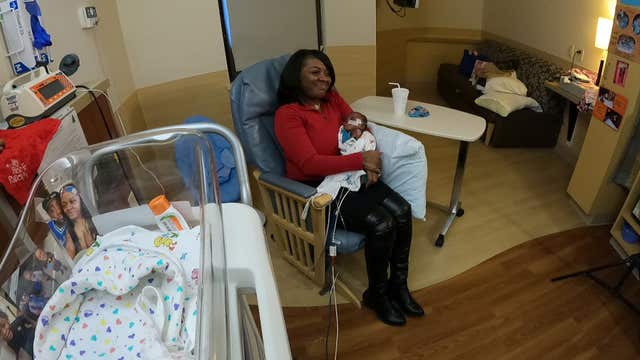 Hospital spreads holiday cheer for patients away from loved ones