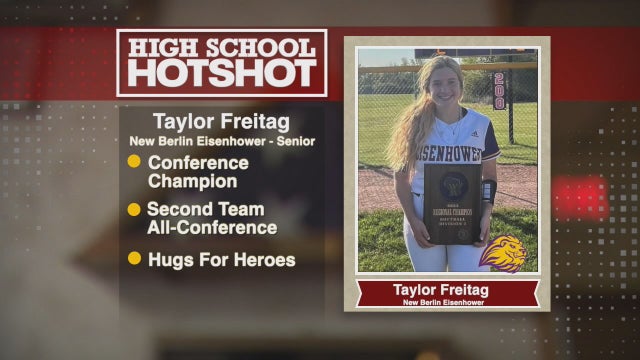 New Berlin Eisenhower senior shipping appreciation overseas