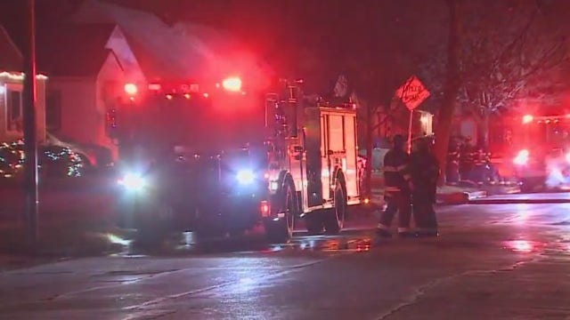 Milwaukee house fire, 45th and Congress