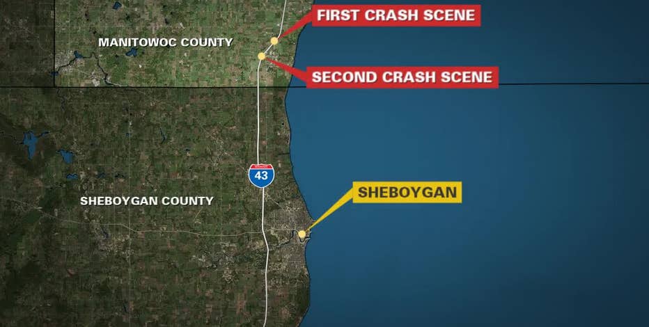 Manitowoc County I-43 crashes leave 3 dead in less than 24 hours