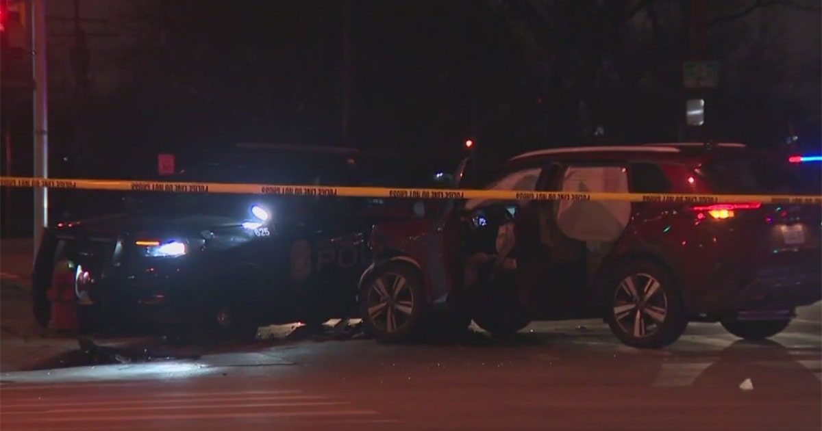 Milwaukee police chase, crash; squad car hit, 4 teens in custody | FOX6 ...