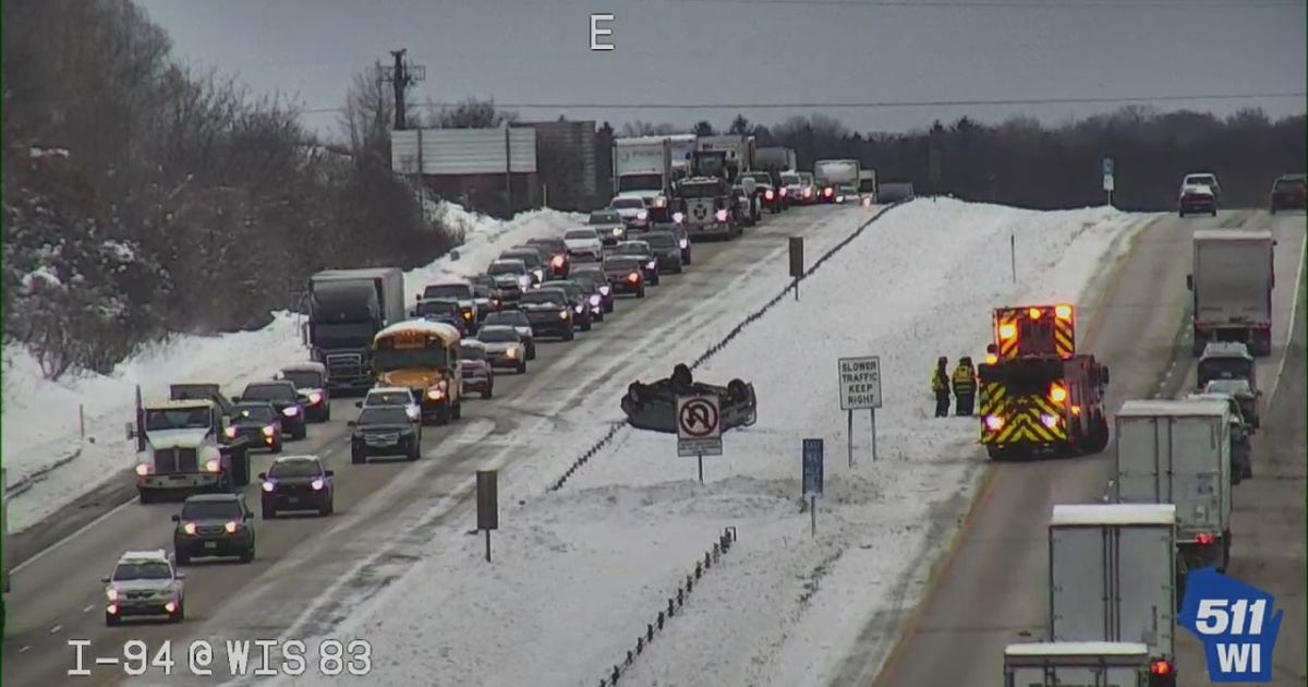 Light snow across SE Wisconsin; slippery road conditions | FOX6 Milwaukee