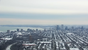 Lake Michigan ice coverage, January cold snap means rapid formation