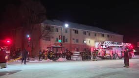 Cudahy apartment fire; emergency assistance provided by agencies
