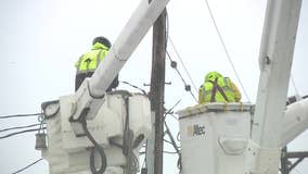 Power outages: We Energies 'on track' to restore all power Monday