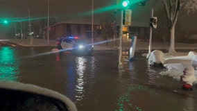 Milwaukee water main breaks, streets flooded near 91st and Mill