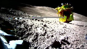 Japan's SLIM moon lander hit its target, but it appears to be upside-down