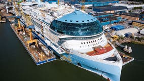 Royal Caribbean's Icon of the Seas, world's largest cruise liner, gearing up for first cruise