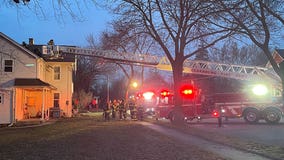 Cedarburg house fire, 7 departments respond