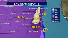 Wisconsin snowstorm on Jan. 12-13, 2024; recapping what happened