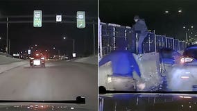 Greendale police chase; driver prevented from jumping off overpass