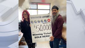 Wisconsin Lottery: $50K Powerball winning ticket sold in Salem