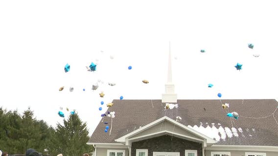 Waukesha County fatal crash; balloon release for victim