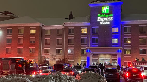 Milwaukee Holiday Inn fire, no injuries reported