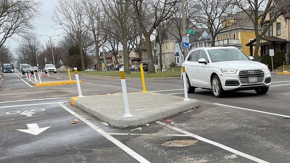 Milwaukee traffic calming, bike lane projects planned for 2024