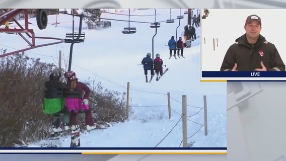 Enjoying Slinger's Little Switzerland despite warm, wet weather