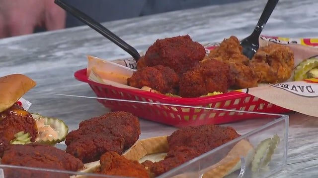 'Dave's NOT Chicken' is fried cauliflower, see menu items