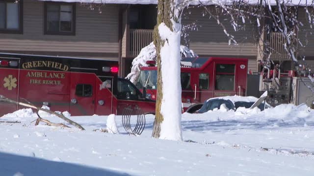 Greenfield apartment fire, man dead near 27th and Layton