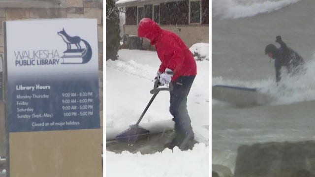 Wisconsin winter storm: Snow covers Milwaukee, Waukesha, more