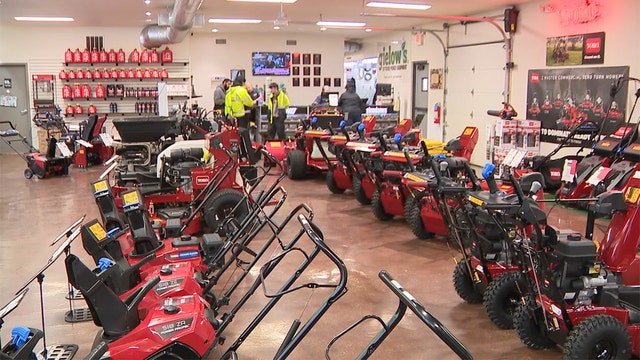 Milwaukee snow blower sales, repairs 'shot in the arm' for business