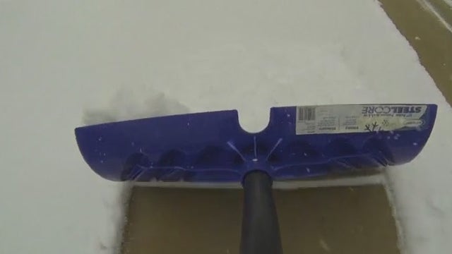 Health concerns with snow shoveling