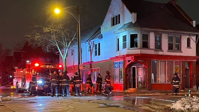 Milwaukee fire, Red Cross on standby; no injuries
